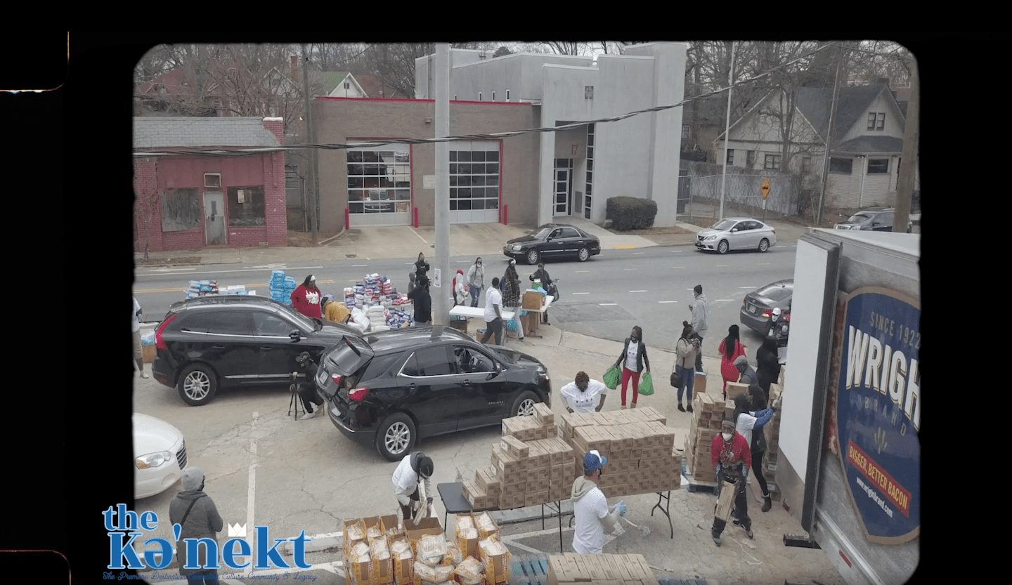 40,000 lbs of food distributed to 4000 families